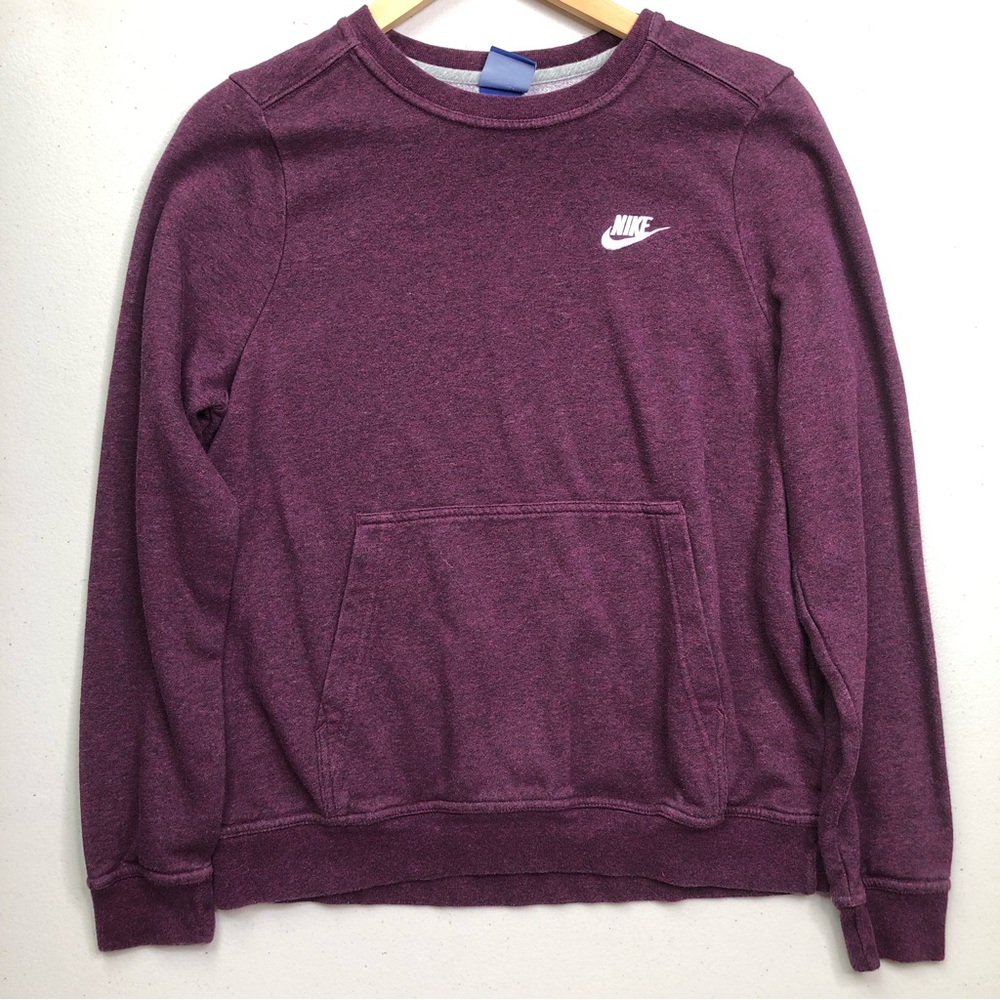 Nike Women’s M Purple Crewneck with Pocket